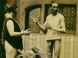 Guy caresses ენა ლამ ...