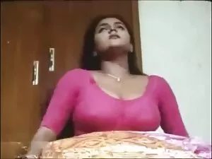 Busty მონა იღებს dic ...